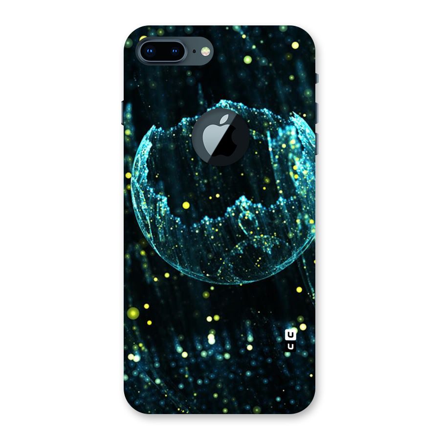Yellow Rain Back Case for iPhone 7 Plus Logo Cut