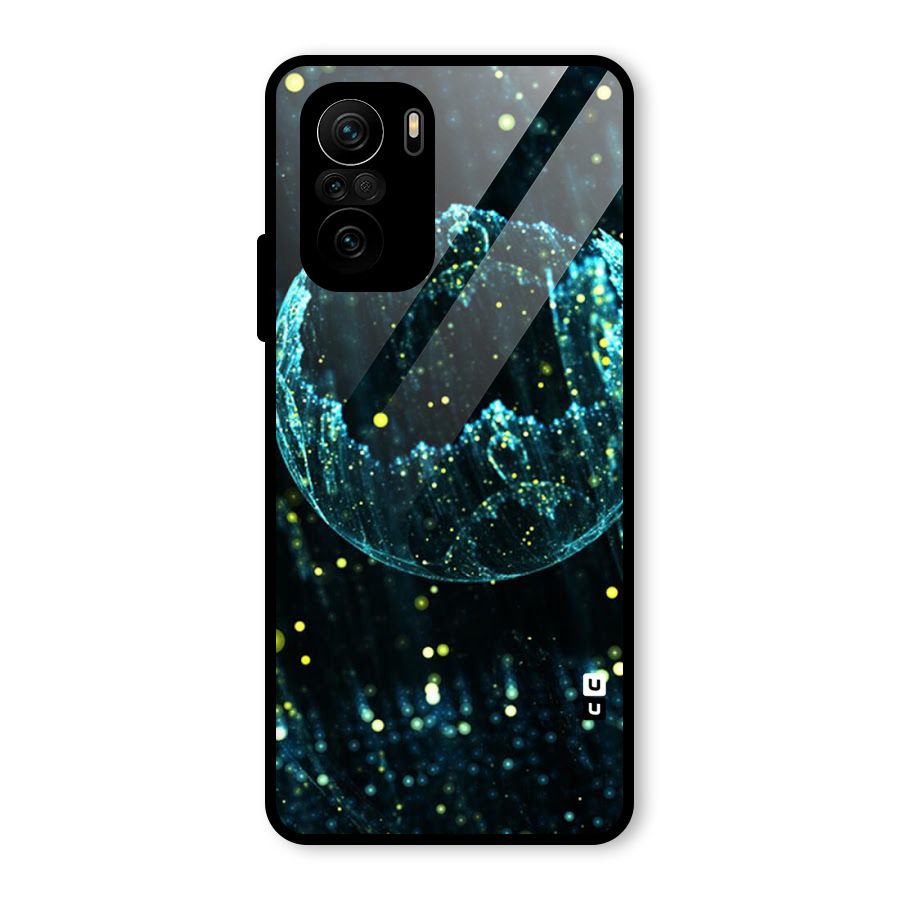 Yellow Rain Glass Back Case for Mi 11X Pro