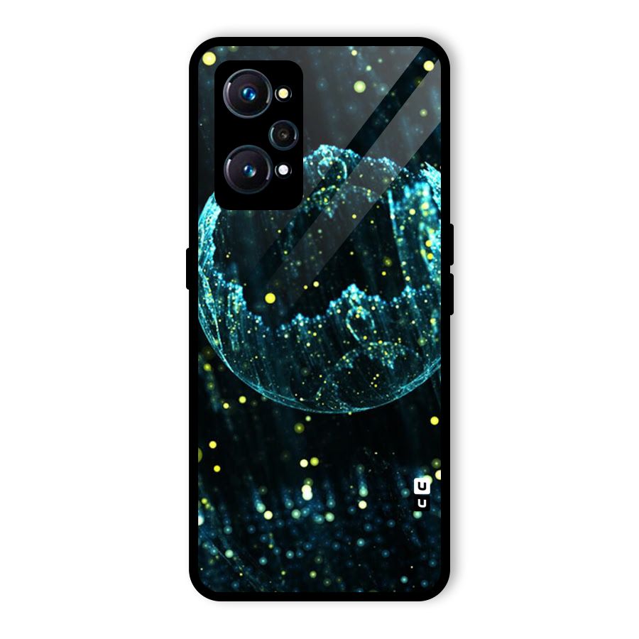 Yellow Rain Glass Back Case for Realme GT Neo2