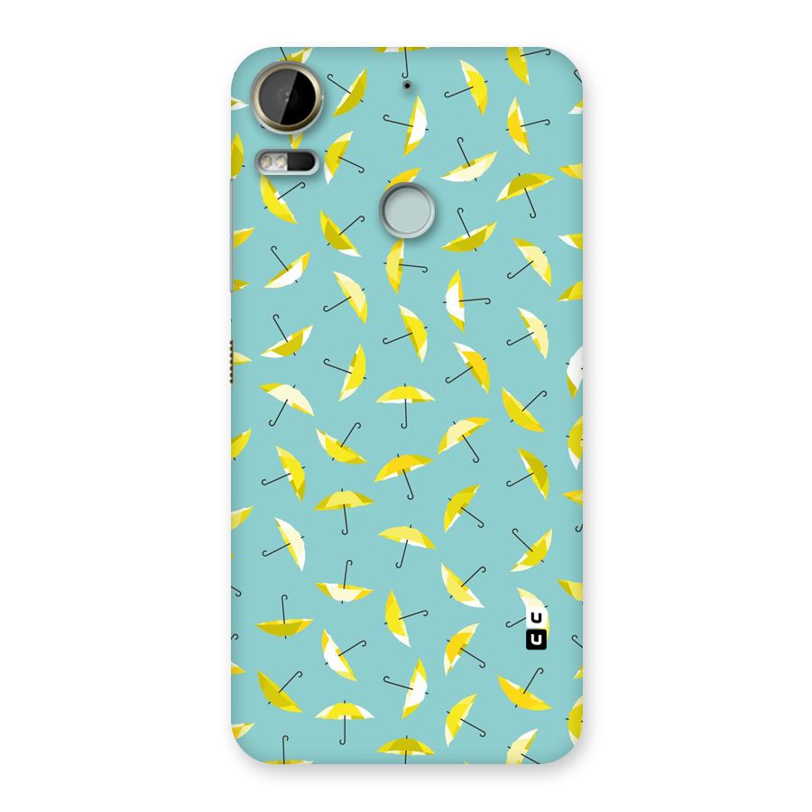 Yellow Umbrella Pattern Back Case for Desire 10 Pro