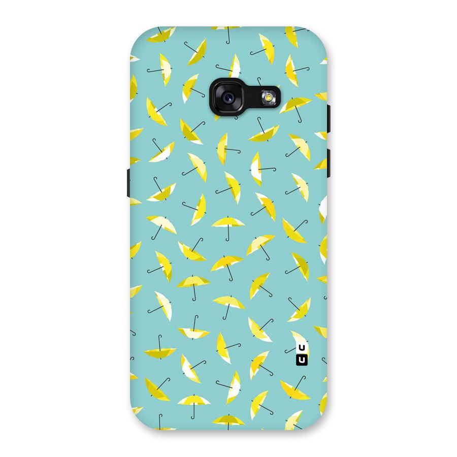 Yellow Umbrella Pattern Back Case for Galaxy A3 (2017)