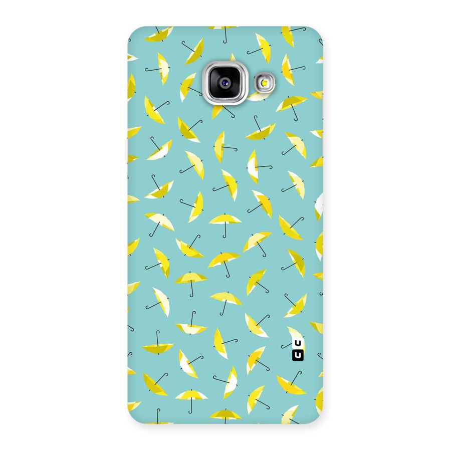 Yellow Umbrella Pattern Back Case for Galaxy A5 2016