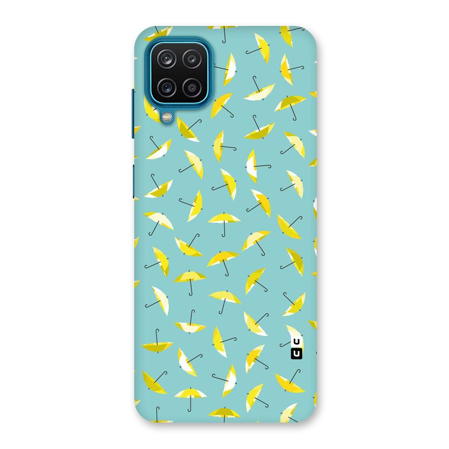 Yellow Umbrella Pattern Back Case for Galaxy F12