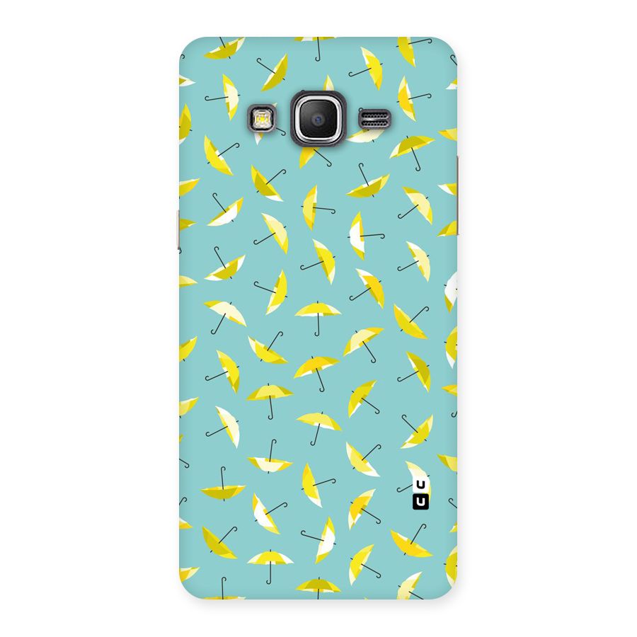 Yellow Umbrella Pattern Back Case for Galaxy Grand Prime
