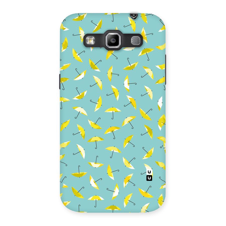 Yellow Umbrella Pattern Back Case for Galaxy Grand Quattro