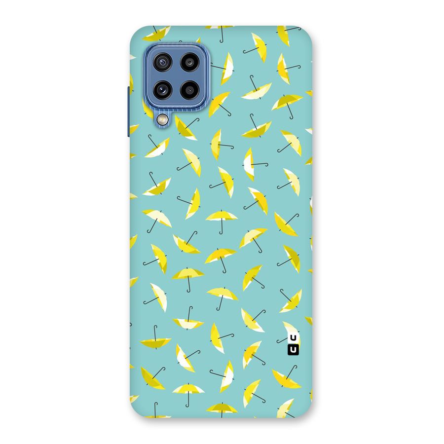 Yellow Umbrella Pattern Back Case for Galaxy M32