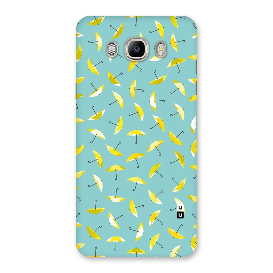 Yellow Umbrella Pattern Back Case for Galaxy On8
