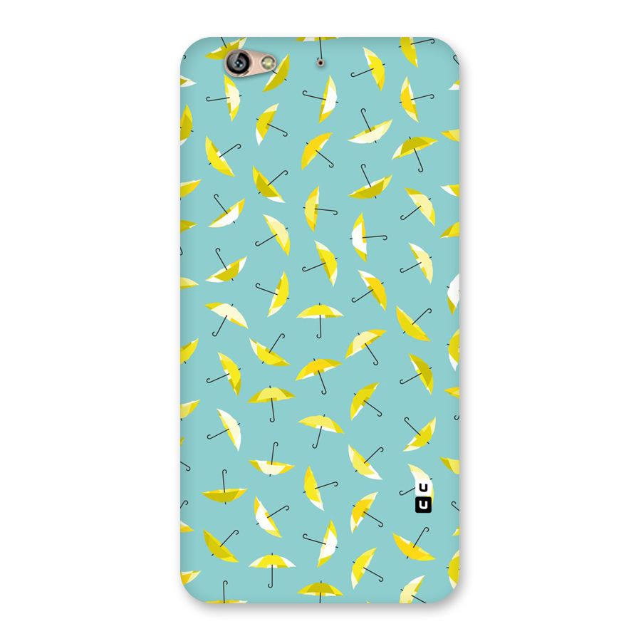Yellow Umbrella Pattern Back Case for Gionee S6