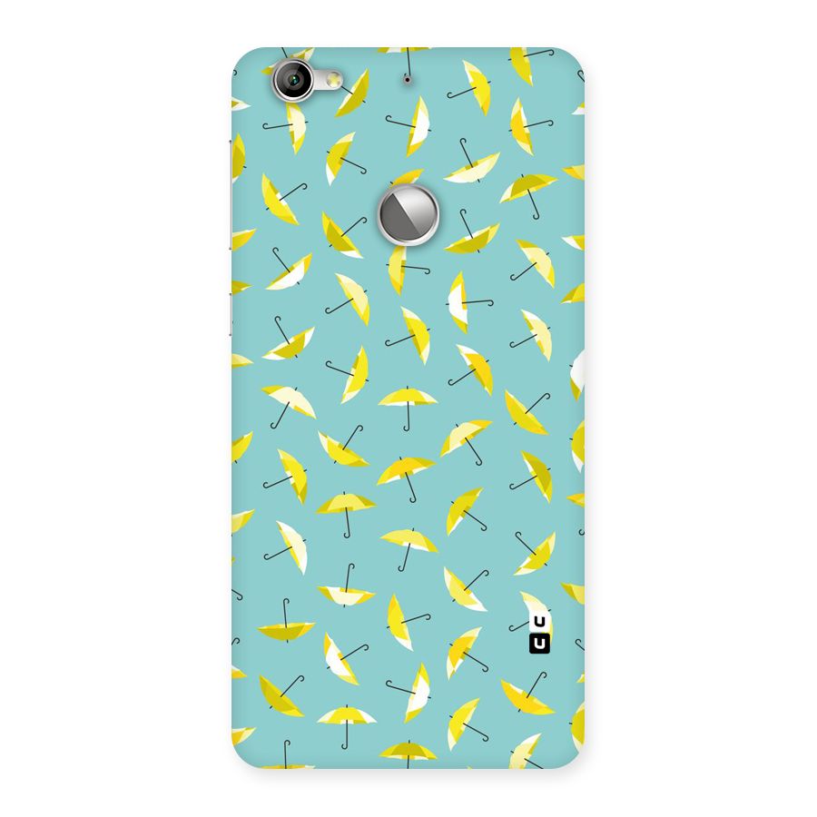 Yellow Umbrella Pattern Back Case for LeTV Le 1s