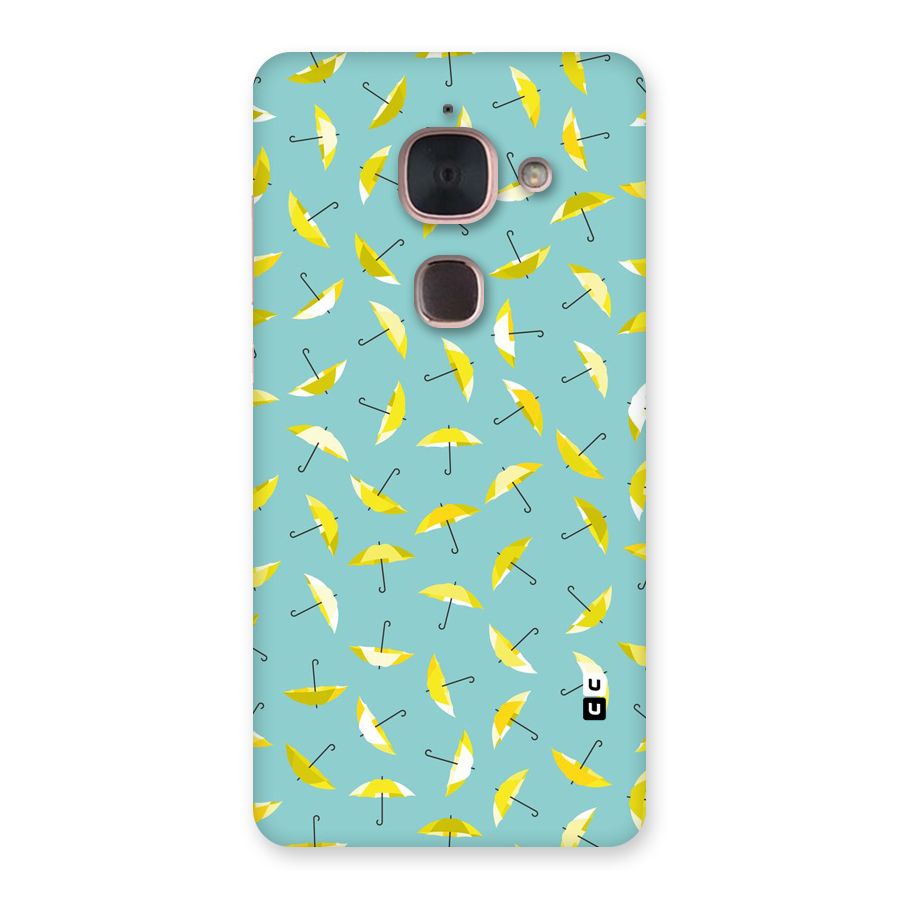 Yellow Umbrella Pattern Back Case for Le Max 2