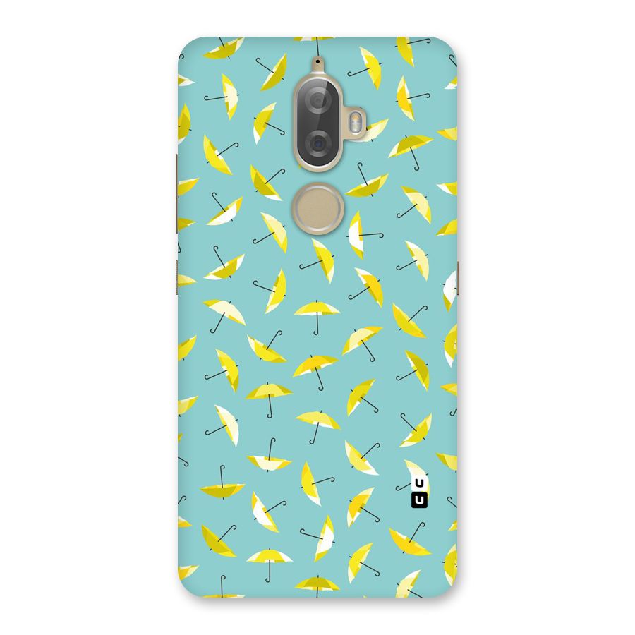 Yellow Umbrella Pattern Back Case for Lenovo K8 Plus