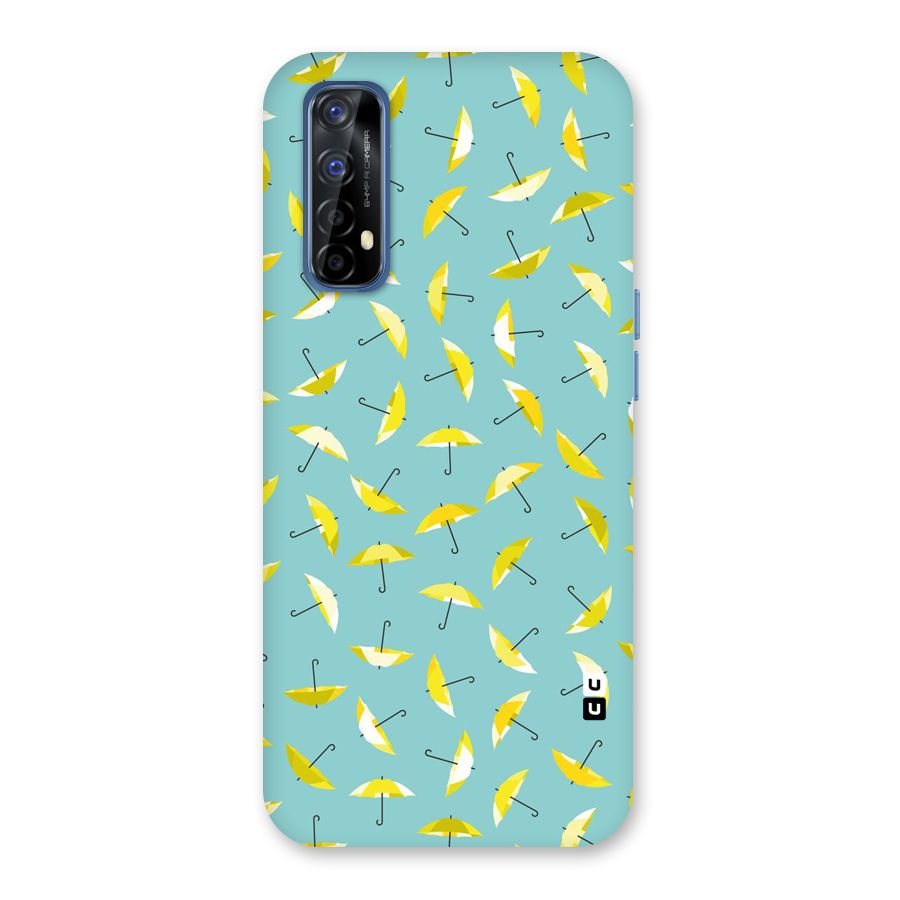 Yellow Umbrella Pattern Back Case for Realme Narzo 20 Pro
