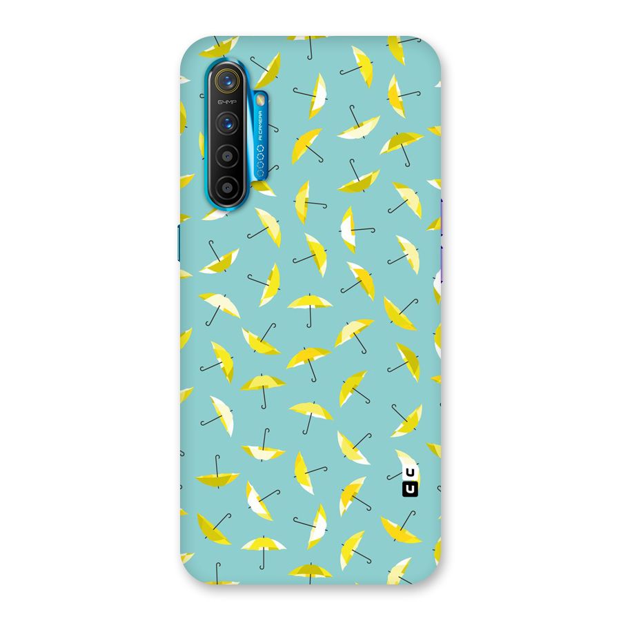 Yellow Umbrella Pattern Back Case for Realme XT