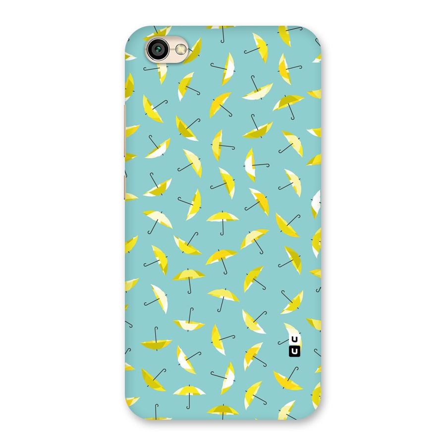 Yellow Umbrella Pattern Back Case for Redmi Y1 Lite