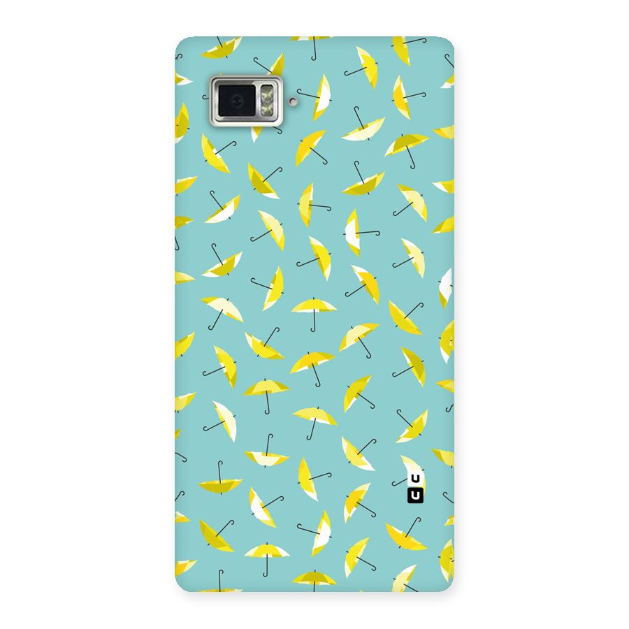 Yellow Umbrella Pattern Back Case for Vibe Z2 Pro K920