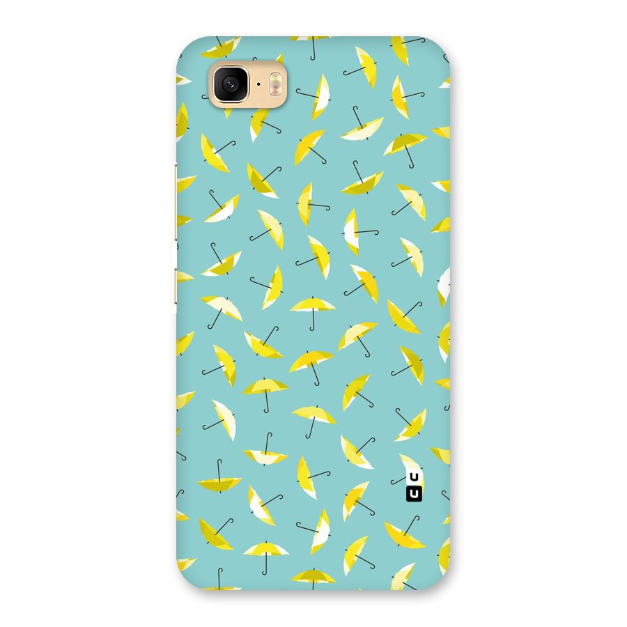 Yellow Umbrella Pattern Back Case for Zenfone 3s Max