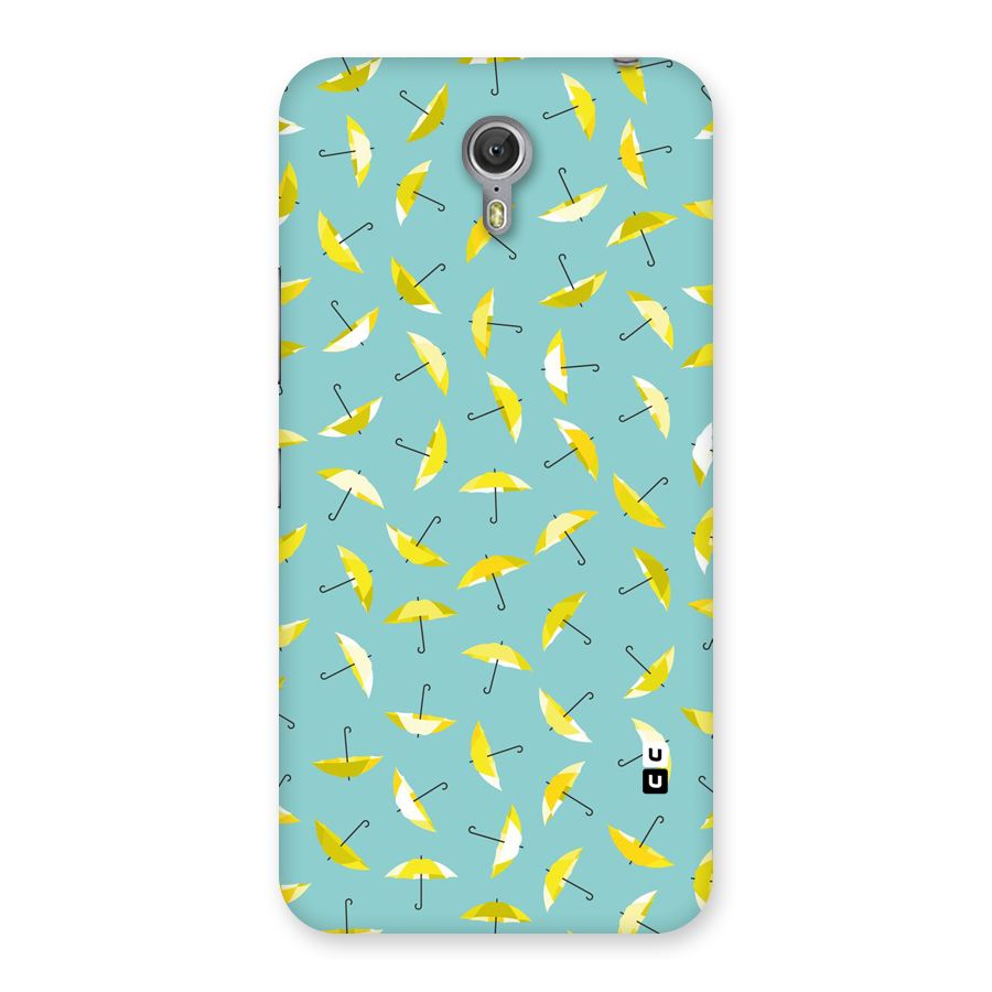 Yellow Umbrella Pattern Back Case for Zuk Z1
