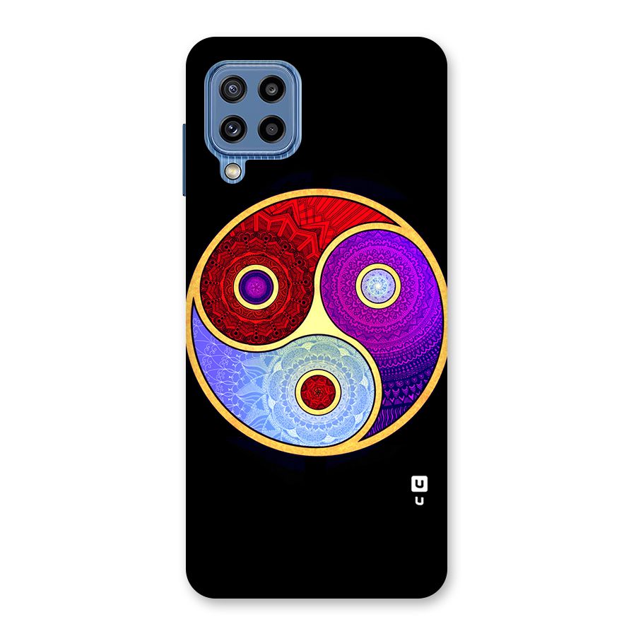 Yin Yang Mandala Design Back Case for Galaxy M32