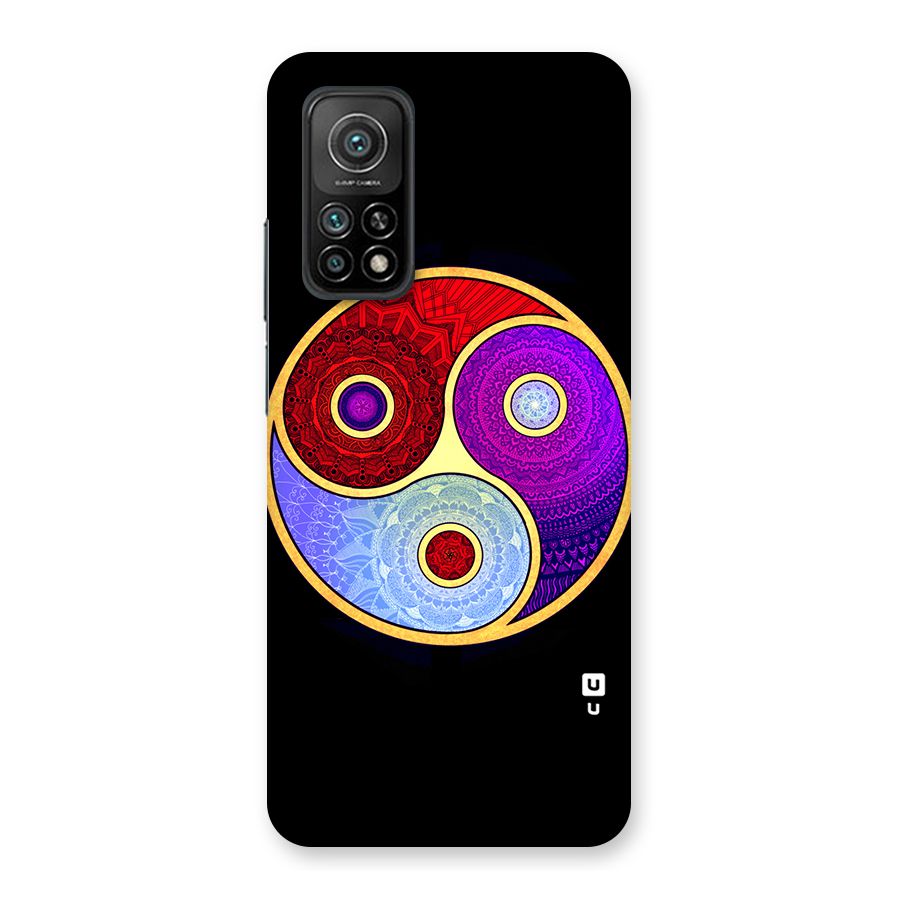 Yin Yang Mandala Design Back Case for Mi 10T Pro 5G