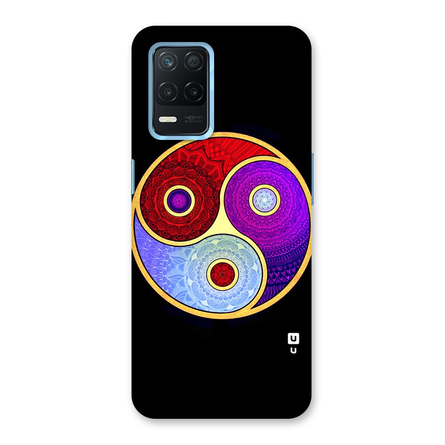 Yin Yang Mandala Design Back Case for Realme 8s 5G