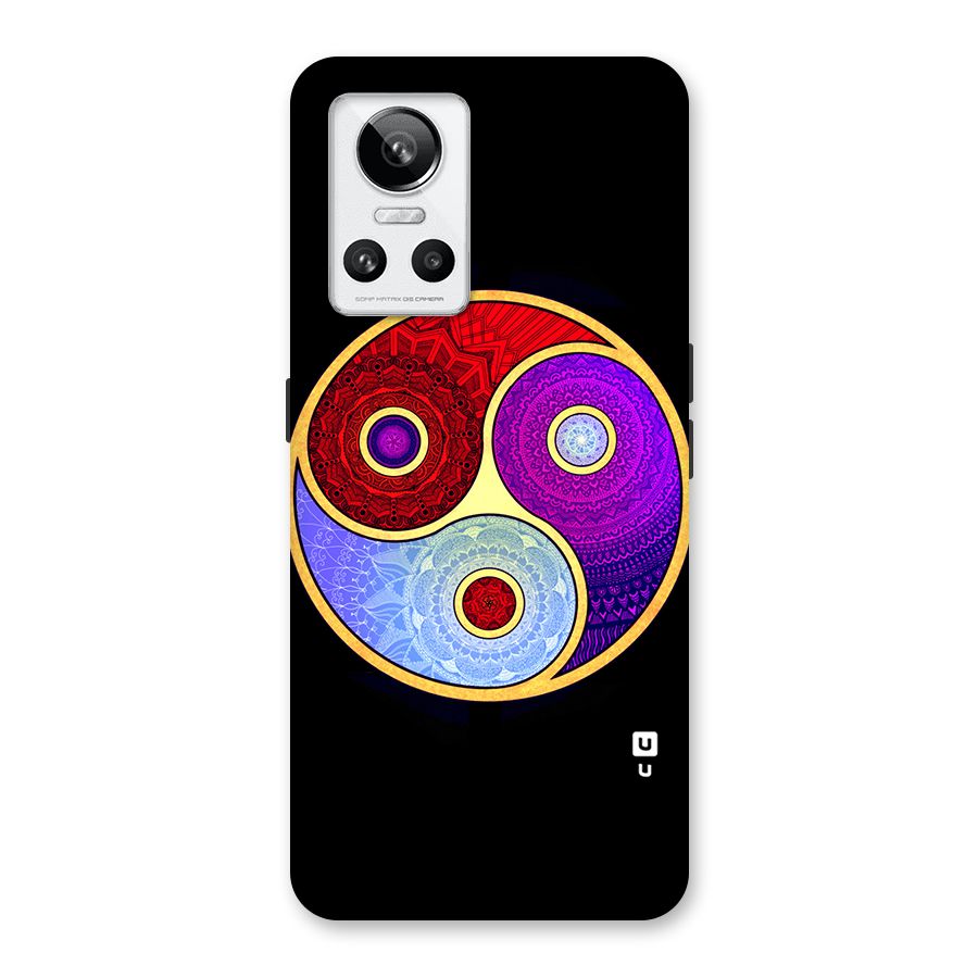 Yin Yang Mandala Design Back Case for Realme GT Neo 3