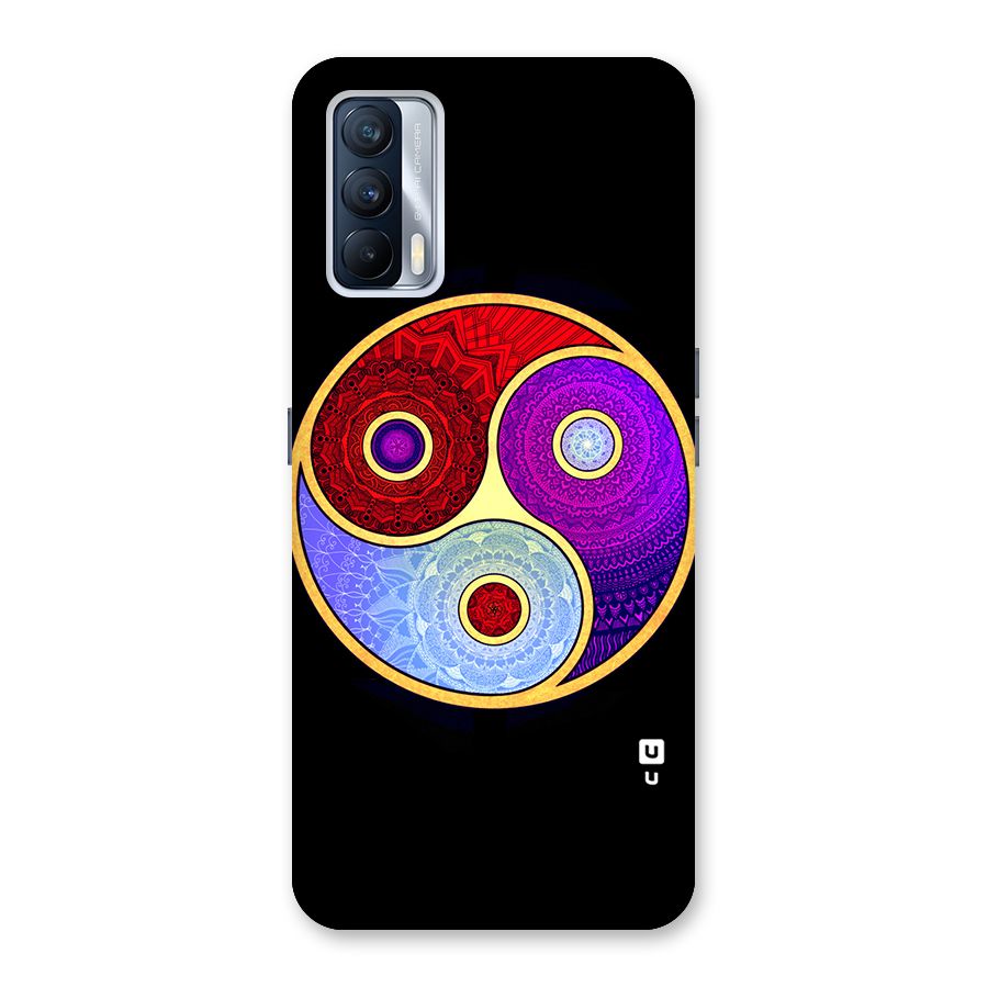 Yin Yang Mandala Design Back Case for Realme X7