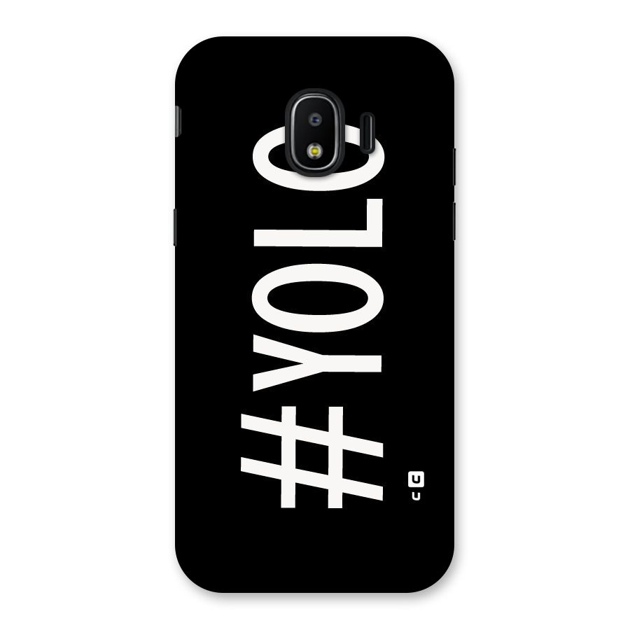 Yolo Back Case for Galaxy J2 Pro 2018