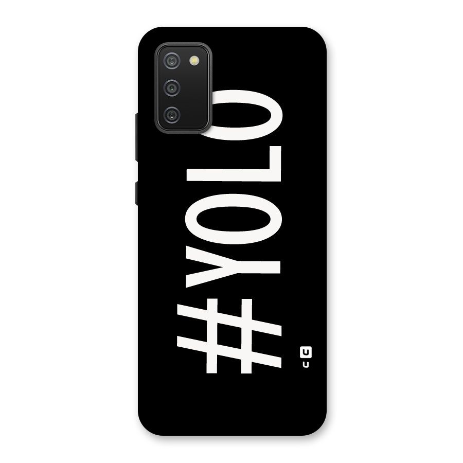 Yolo Back Case for Galaxy M02s