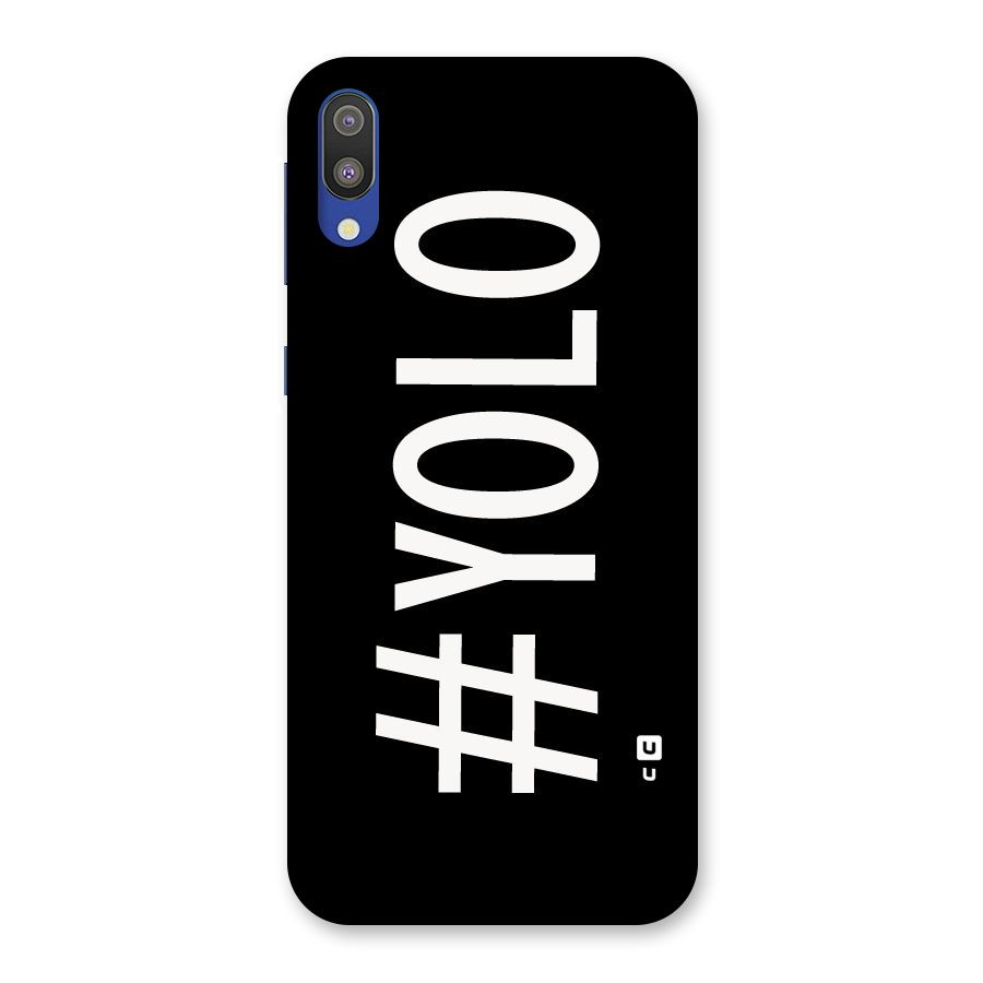 Yolo Back Case for Galaxy M10