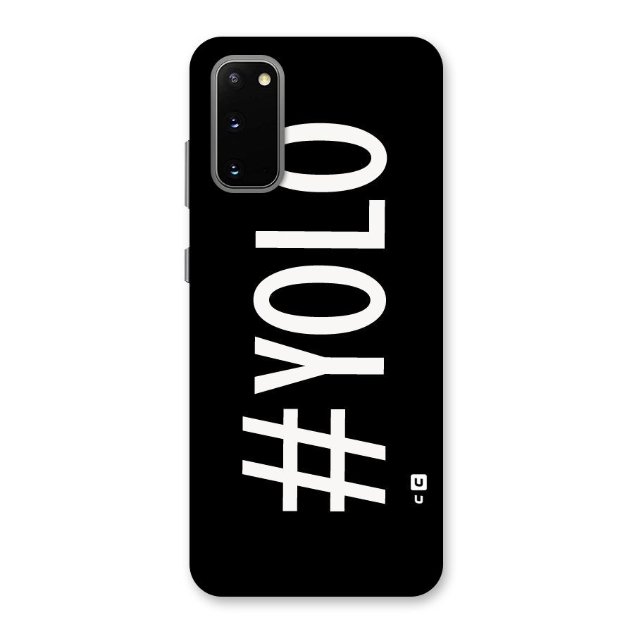 Yolo Back Case for Galaxy S20