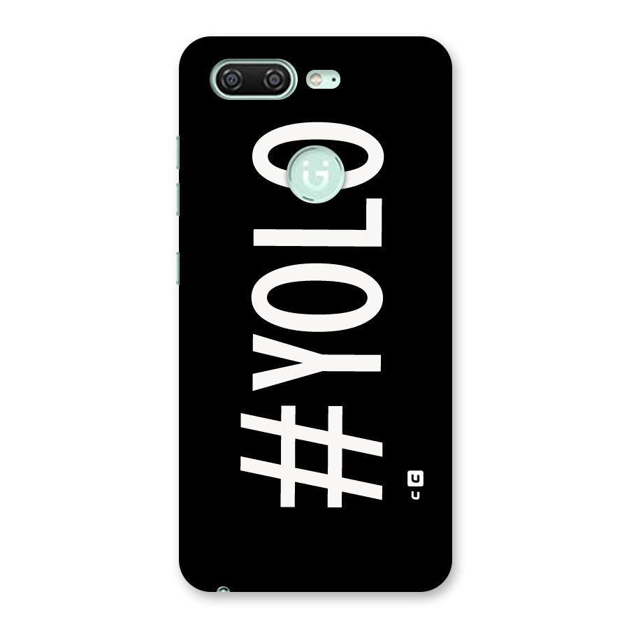 Yolo Back Case for Gionee S10