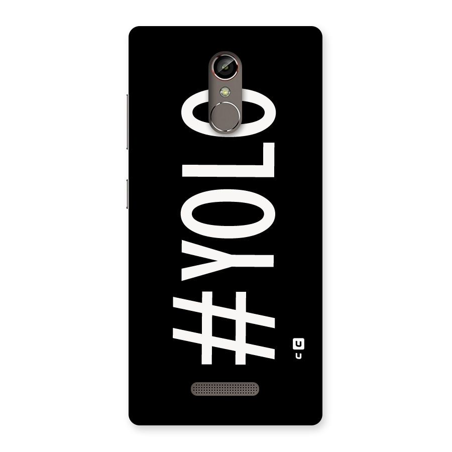 Yolo Back Case for Gionee S6s
