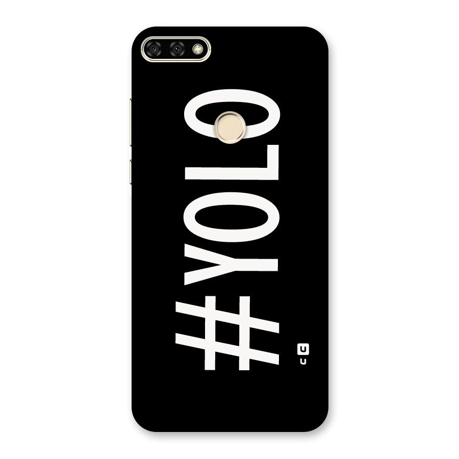 Yolo Back Case for Honor 7A