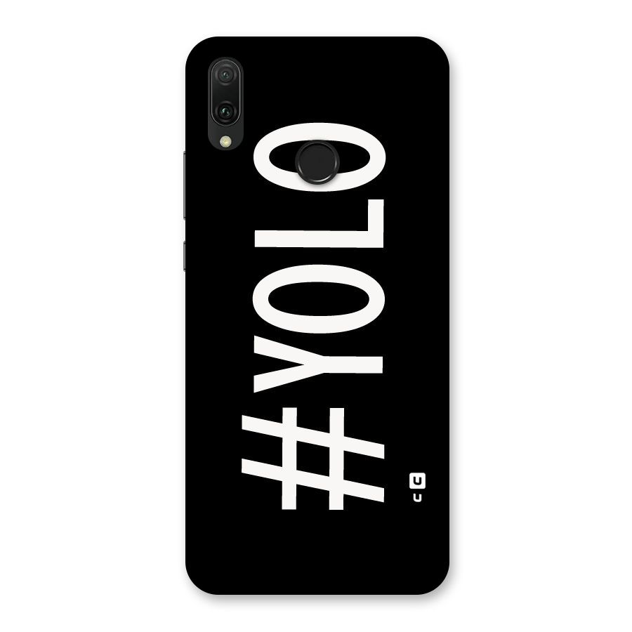Yolo Back Case for Huawei Y9 (2019)