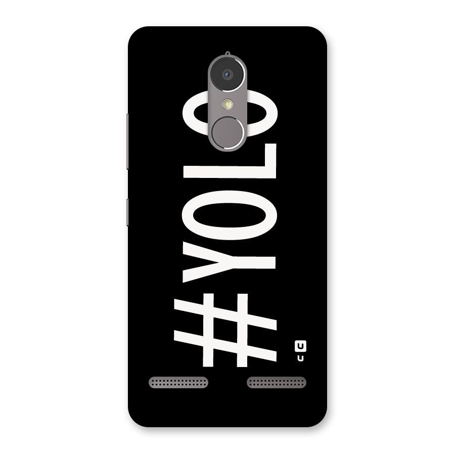 Yolo Back Case for Lenovo K6