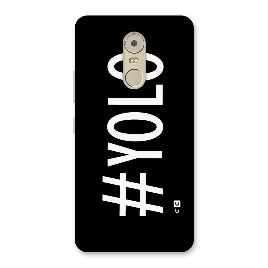Yolo Back Case for Lenovo K6 Note
