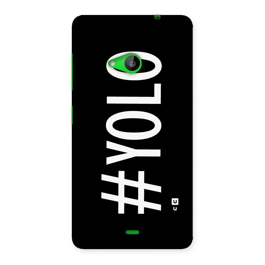 Yolo Back Case for Lumia 535