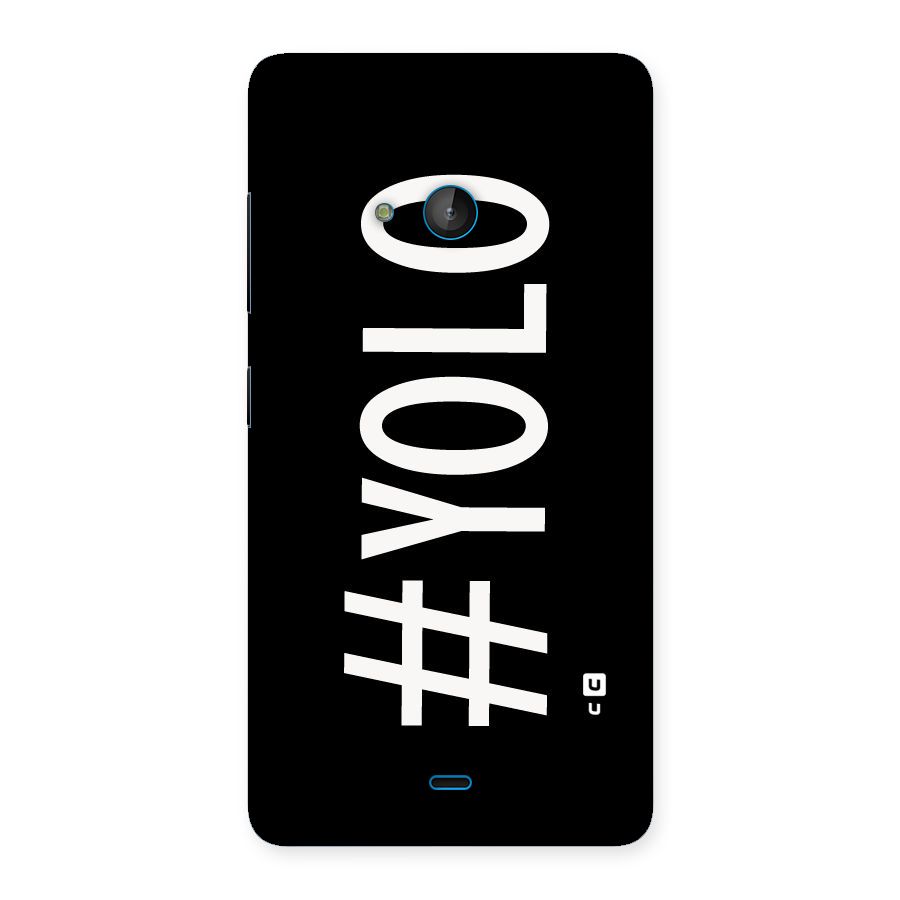Yolo Back Case for Lumia 540