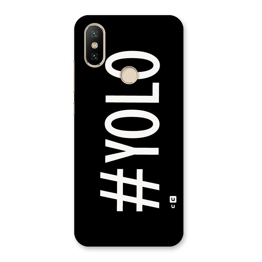 Yolo Back Case for Mi A2