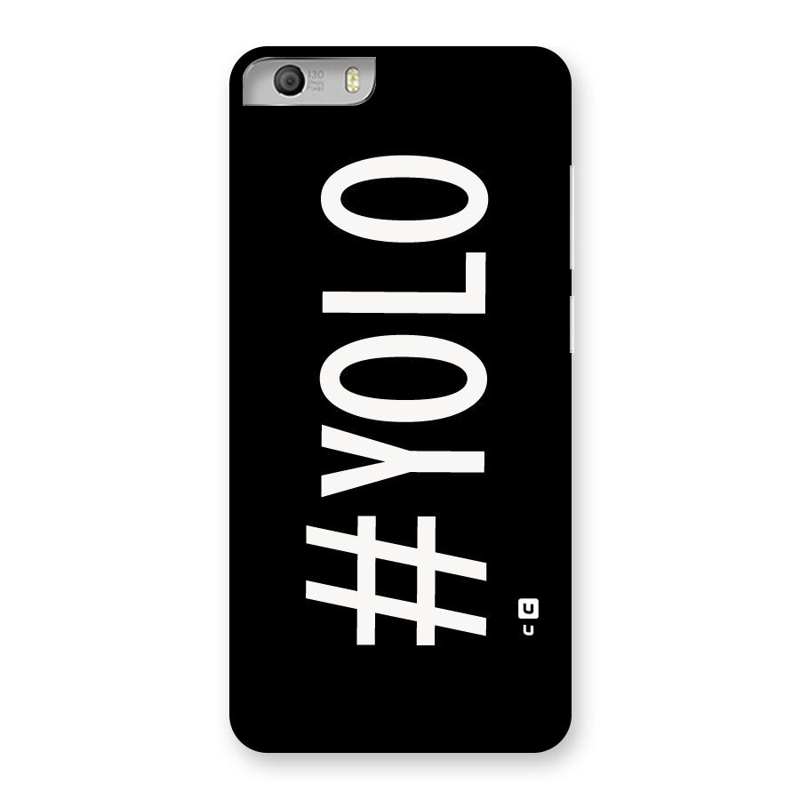 Yolo Back Case for Micromax Canvas Knight 2