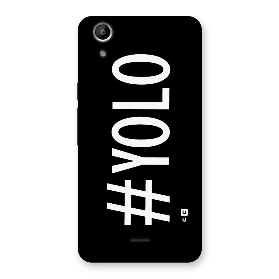 Yolo Back Case for Micromax Canvas Selfie Lens Q345