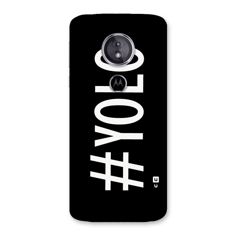 Yolo Back Case for Moto E5