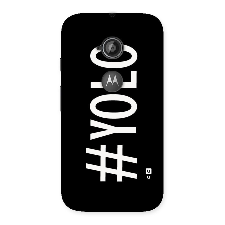 Yolo Back Case for Moto E 2nd Gen