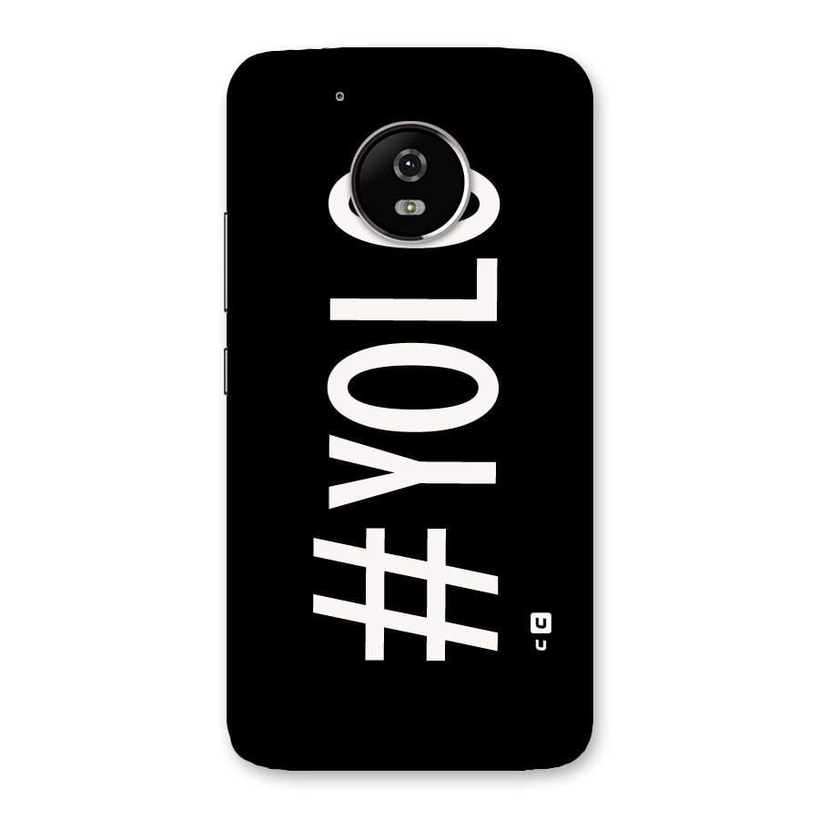 Yolo Back Case for Moto G5