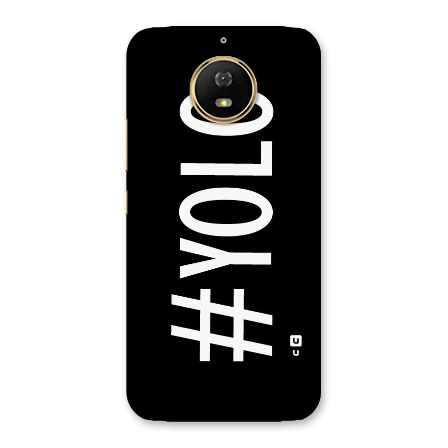 Yolo Back Case for Moto G5s