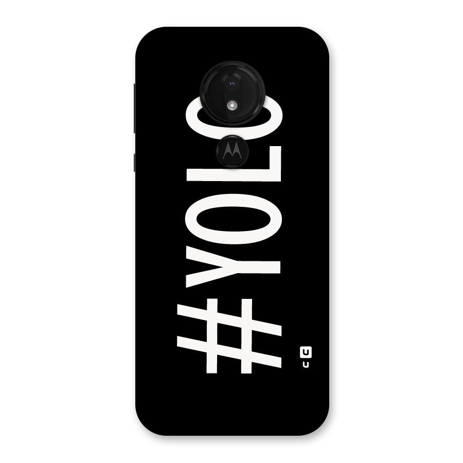 Yolo Back Case for Moto G7 Power