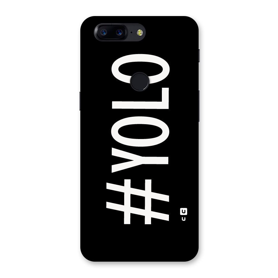 Yolo Back Case for OnePlus 5T