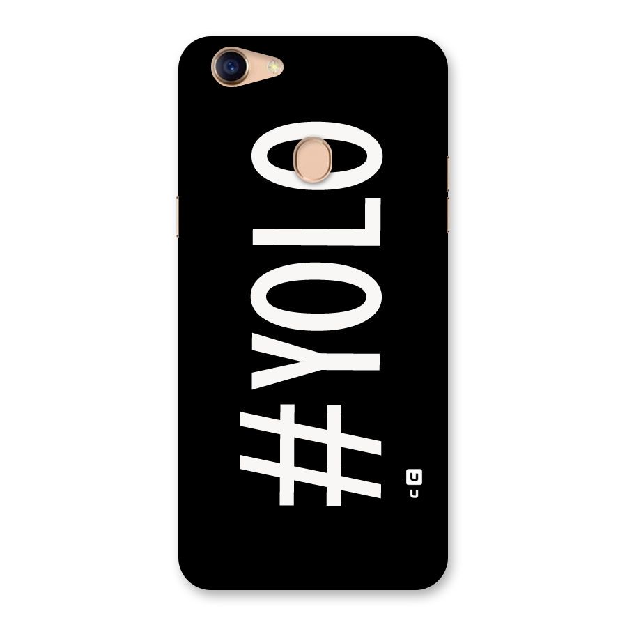Yolo Back Case for Oppo F5 Youth