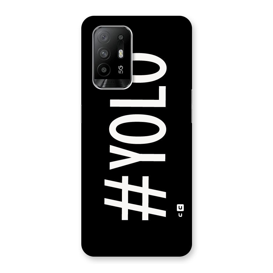 Yolo Back Case for Oppo F19 Pro Plus 5G