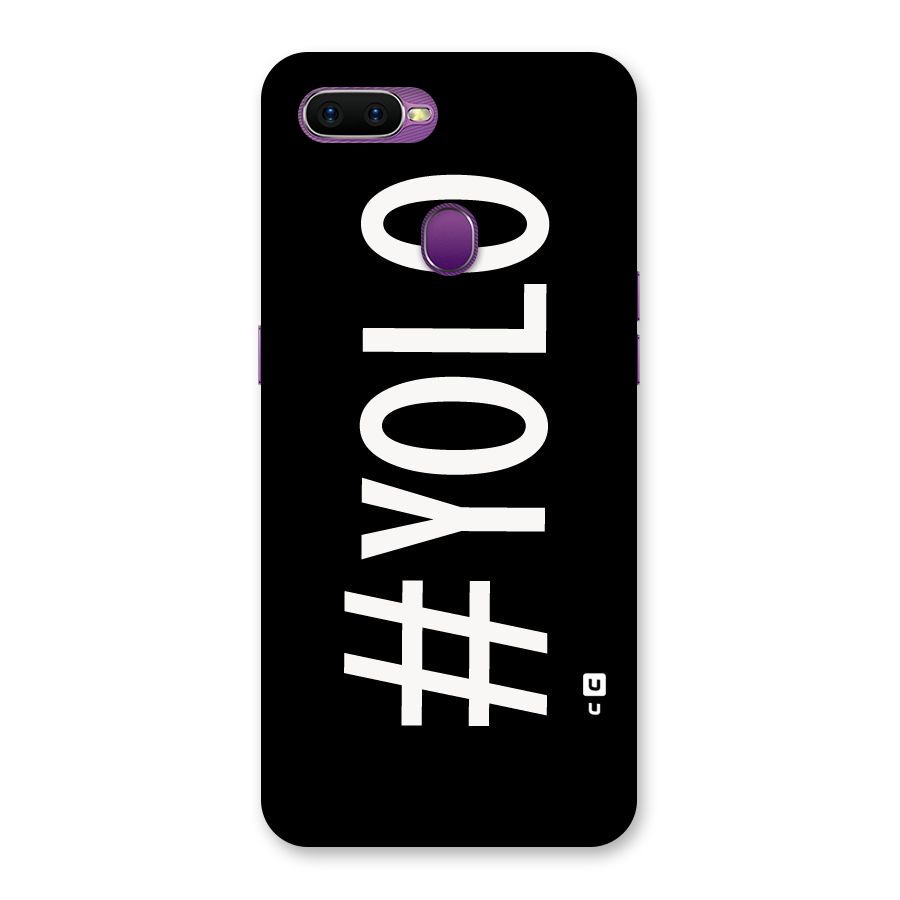 Yolo Back Case for Oppo F9